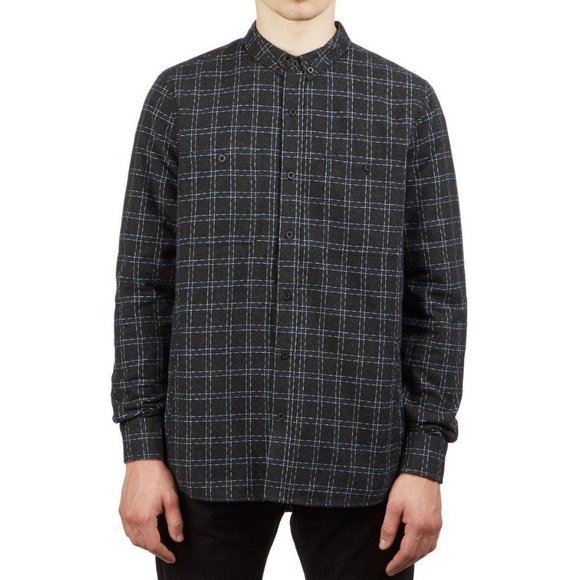 NEW Banks Journal Momentum Black Flannel Shirt